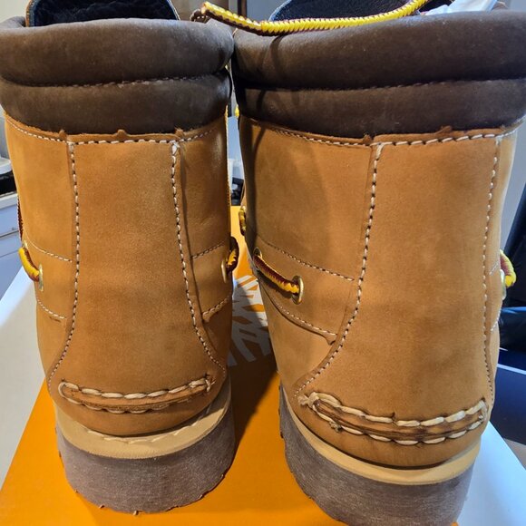 Timberland 7-Eye Authentic Mid Lace Boot Mens Size 11 Wheat Nubuck TB0A2N4C754 - Picture 5 of 14